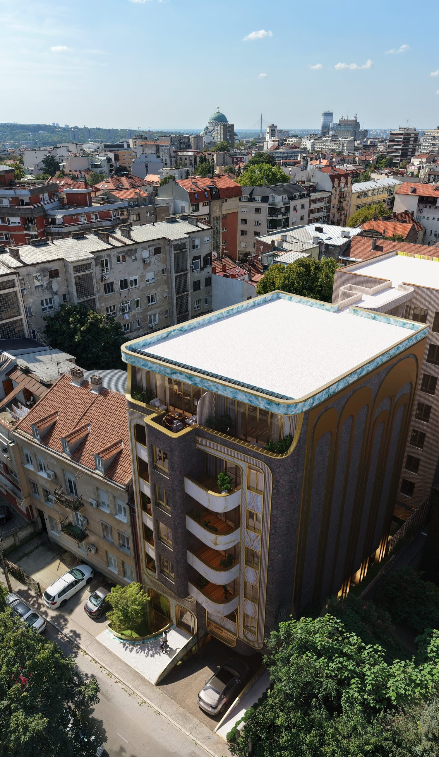 Aerial view