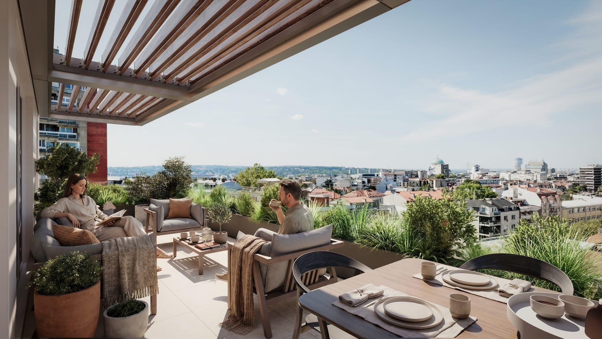 Apartment terrace